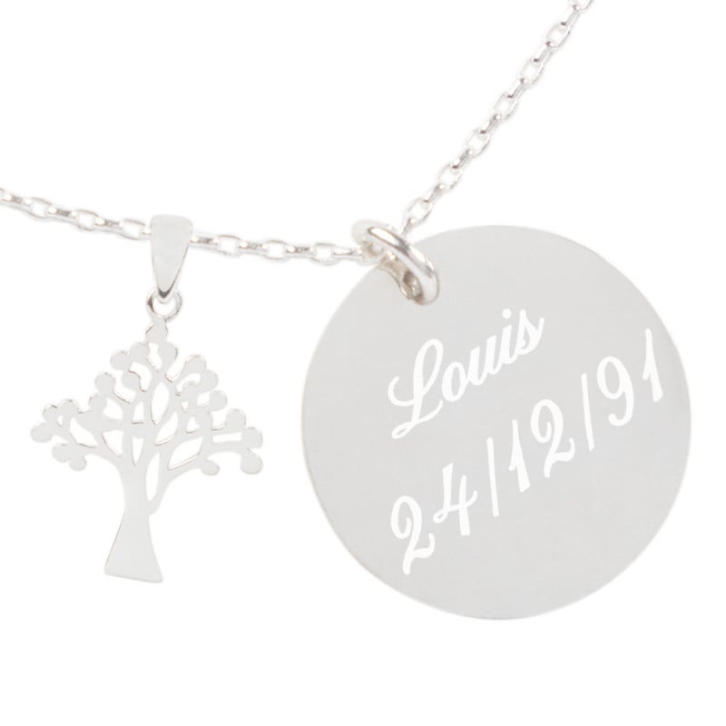 Collier arbre personnalisé