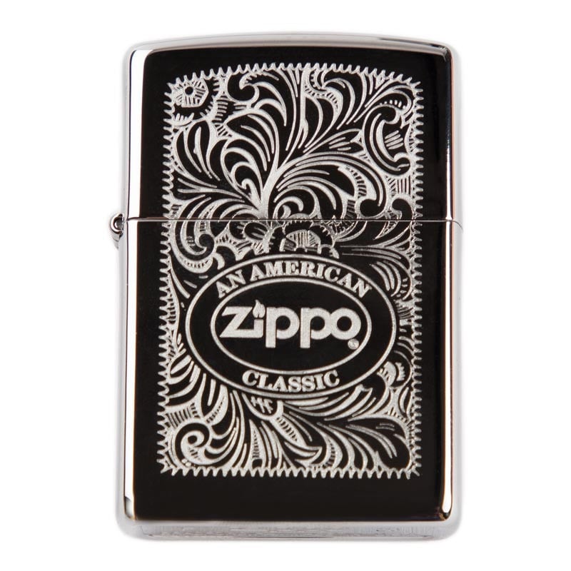 Zippo filigree high polish