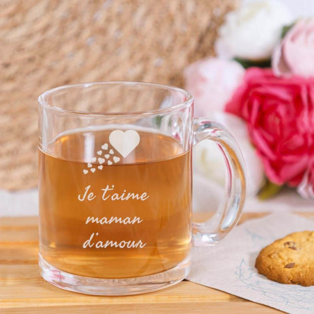 Coffret Cadeau Mug et Boule à thé - Thé la plus belle maman - Jour