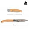 Taille du couteau Jardin Opinel design nature