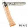 Couteau Opinel rond gravé