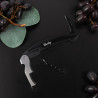 Couteau sommelier noir personnalisable