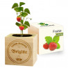 Cube fraise personnalisé pour maman