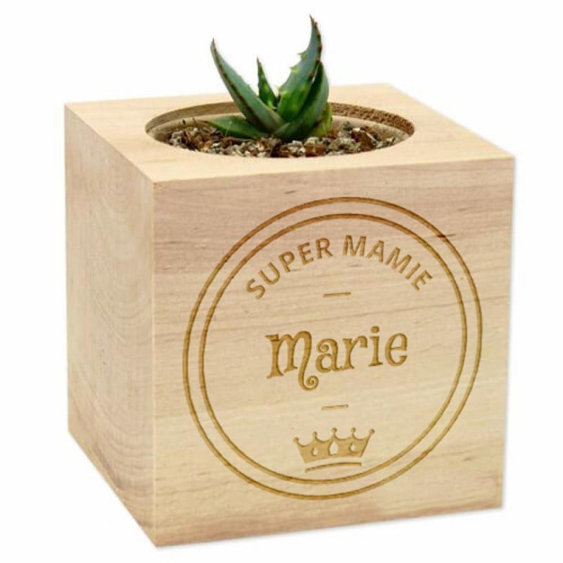 Ecocube en bois mamie à personnaliser