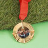 Médaille ronde originale personnalisée