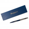 Stylo bille Waterman bleu Allure deluxe gravé