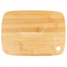 Planche de cuisine en bois avec texte à graver