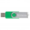 Clé USB twister vert à personnaliser