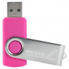 Clé USB rose gravé unique