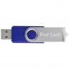 Clef USB bleu personnalisable