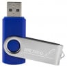 Clef USB bleu personnalisée unique