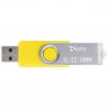 Clef USB 16Go jaune personnalisé texte