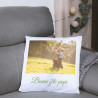 Coussin avec photo imprimée