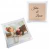 Housse de coussin personnalisable recto et verso