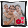 Coussin photo bords noirs