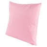 Verso du coussin rose