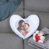 Coussin cœur personnalisable