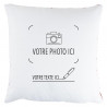 Coussin original avec verso cœur