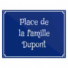 Plaque de rue personnalisable