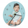 Horloge en verre avec impression photo