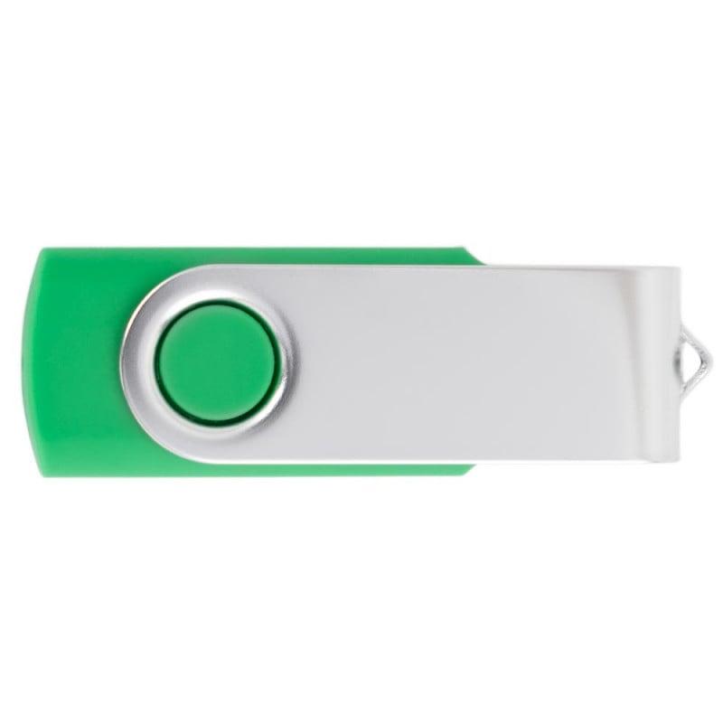 Clef USB twister verte gravée